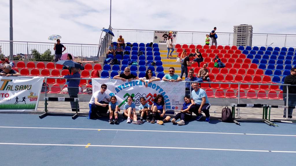 Grande partecipazione al “II Meeting Giovanile FIDAL Taranto”